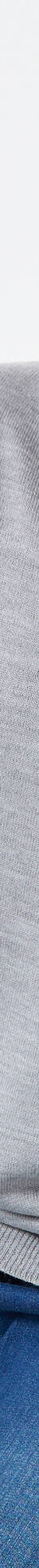 Pull col V, toucher doux (gris chiné) Pull col V, toucher doux (gris chiné)